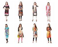 Branded Trifoi Rayon / Cotton Kurtis with bill for resale in India