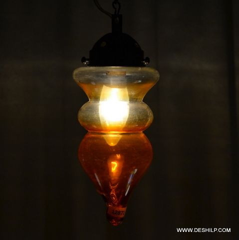 Attractive colors Glass Wall Hanging Lamp