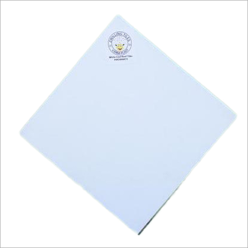 Home Roof Tile - Square Plain Cool Roof Tiles, 10 Inch x 10 Inch x 15 mm, Heat Absorbent, Long-Lasting Shine, Weather Resistant