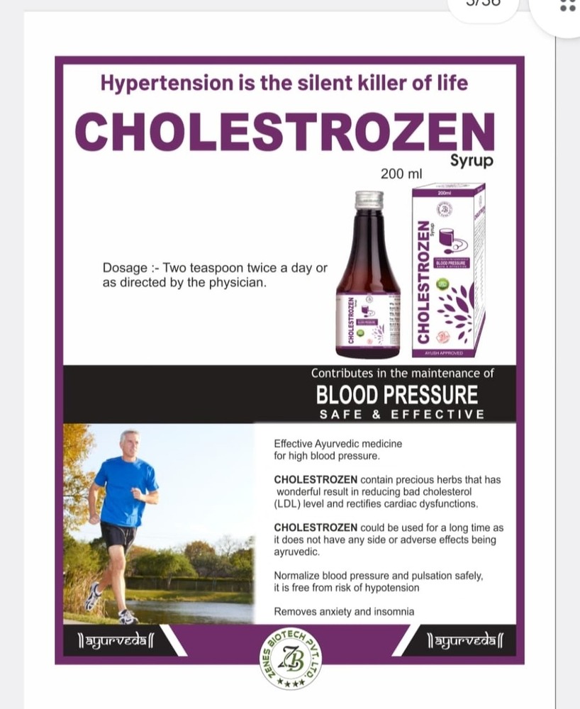 Syrup For Arteries Blockage