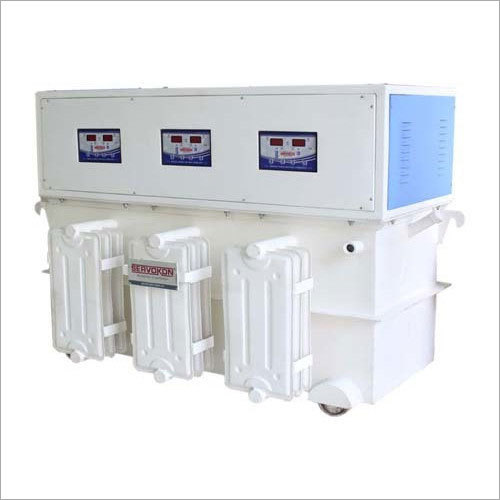 Variac Type Servo Stabilizer