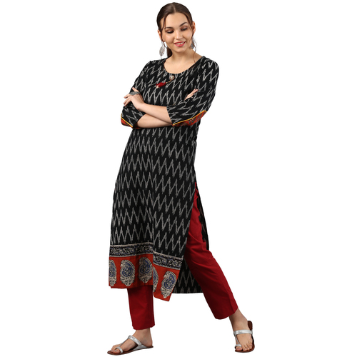 Cotton Straight Kurti