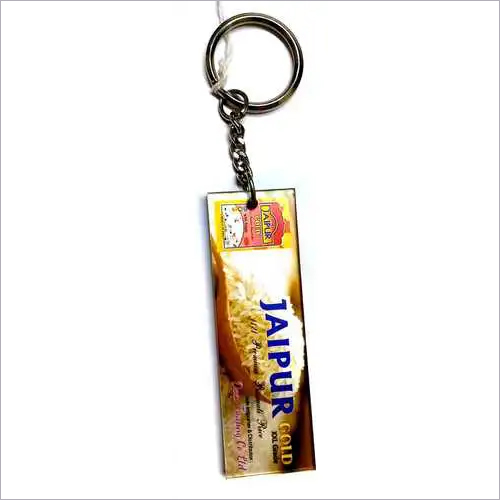 Jaipur Gold Rice Acrylic Keychain