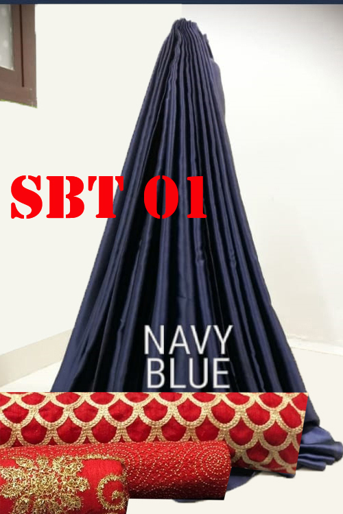 Plain Satin Sarees With Blouse Piece