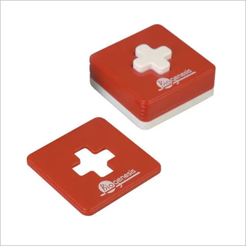 Red Cross Coaster Set Of 6