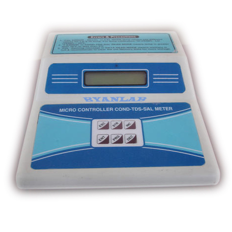 Digital Conductivity Meter - 20kg Weight, 30mm Flat Bottom Test Tube | Highly Stable & Accurate, Tested on Quality Parameters, Small Size, 220V Power Supply, Automatic Test Range