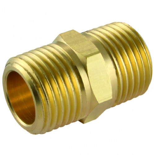 Brass Hex Nipple