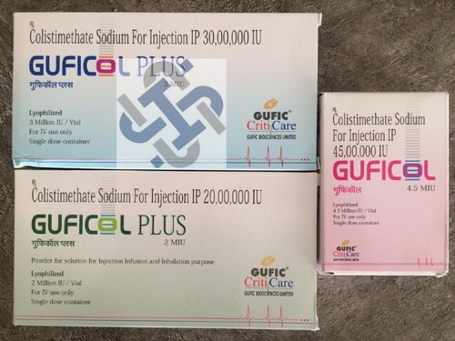 Guficol Colistimethate Sodium 2Million IU Injection