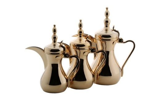 Arabic Coffee Gold Dallah Set