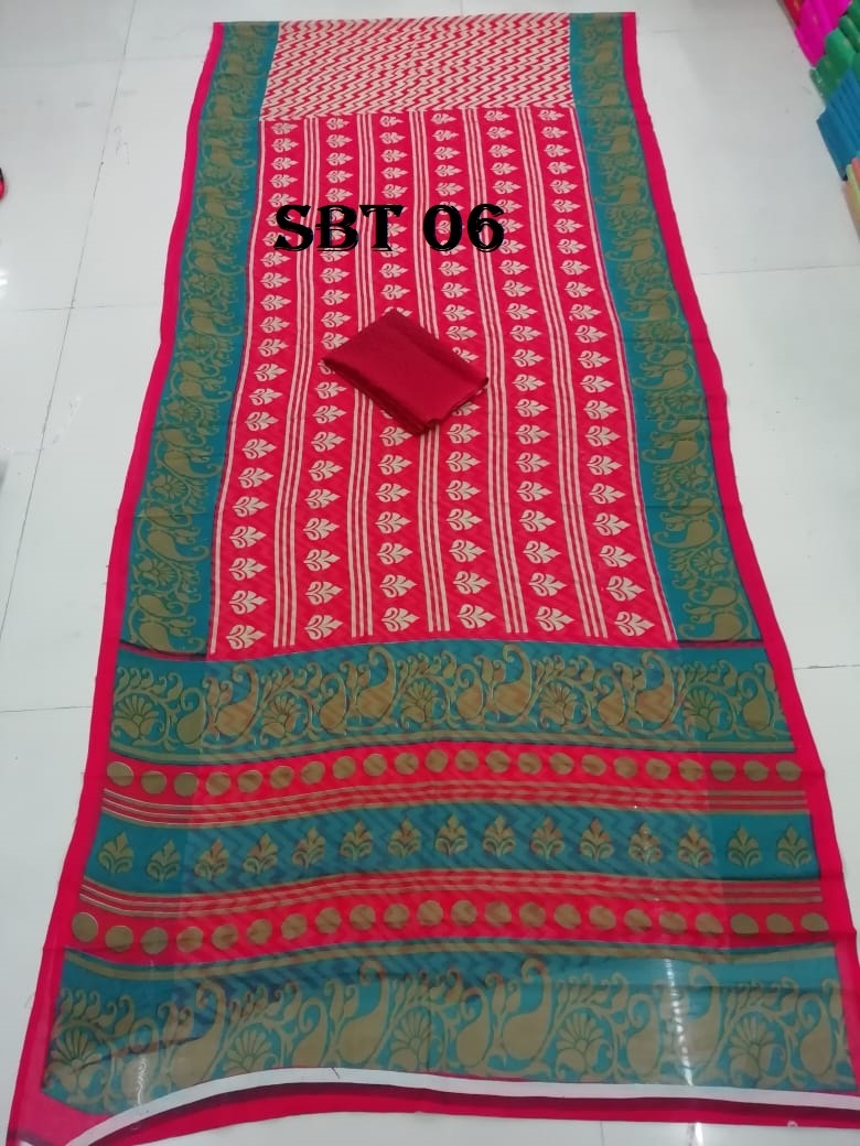 Georgette Printed Saree
