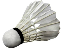 Badminton Shuttlecock - Premium Nylon Material | Lightweight, Aerodynamic Design, Classic White Color