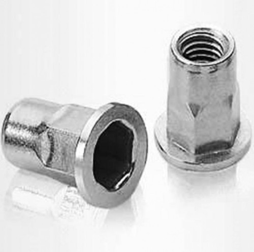Blind Rivet Nuts SEMI-HEX Large Flange