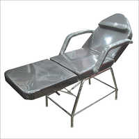Stainless Steel Three Fold Facial Bed