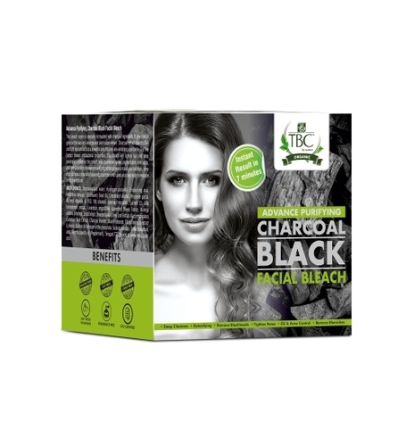 Charcoal Black Facial Bleach
