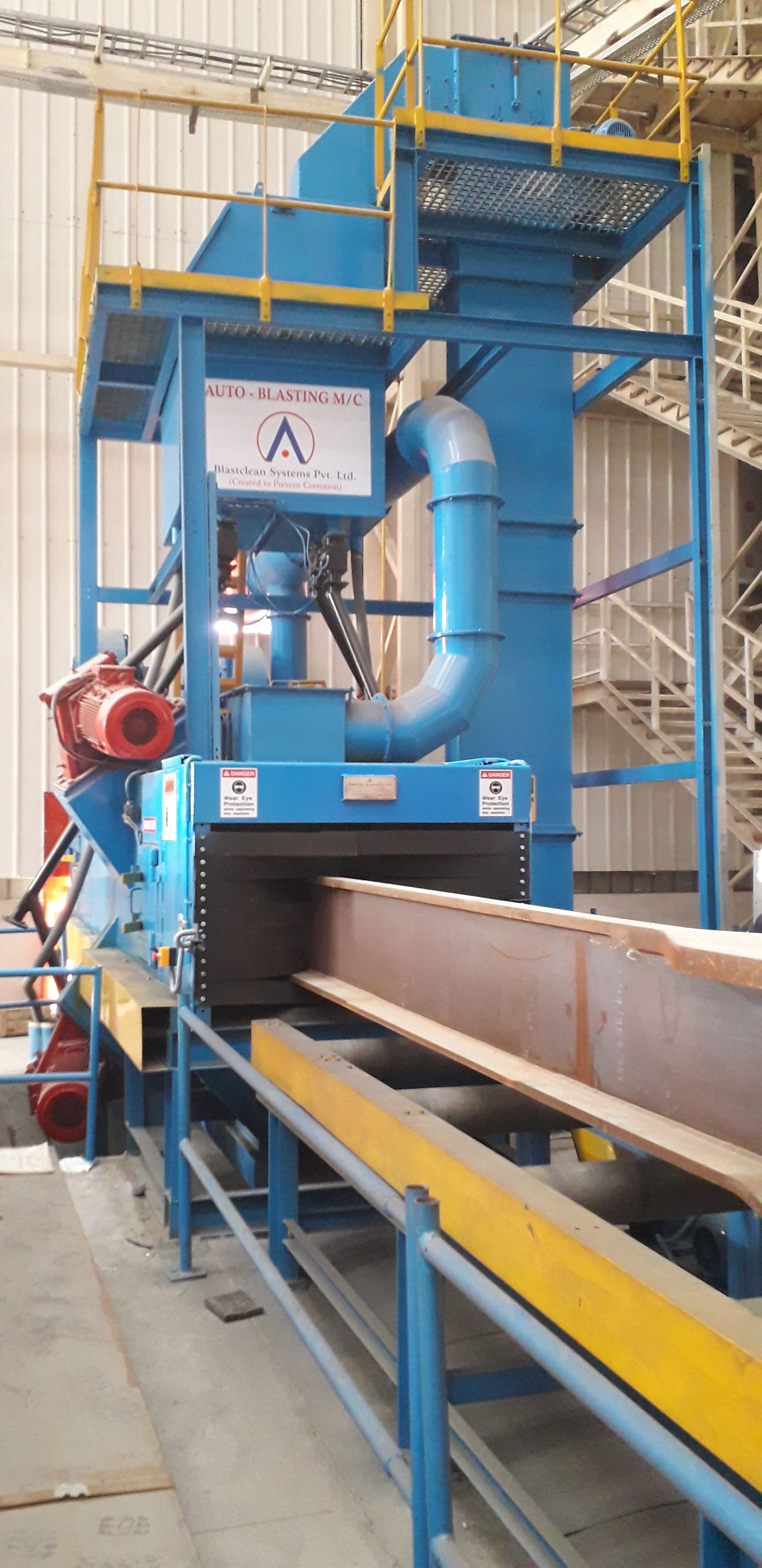 Steel Shot Blasting Machine