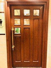 Wooden Glass D Door Type: Entry Doors