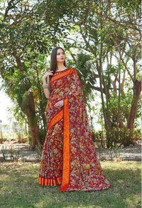 Digital Printed Silk Sarees