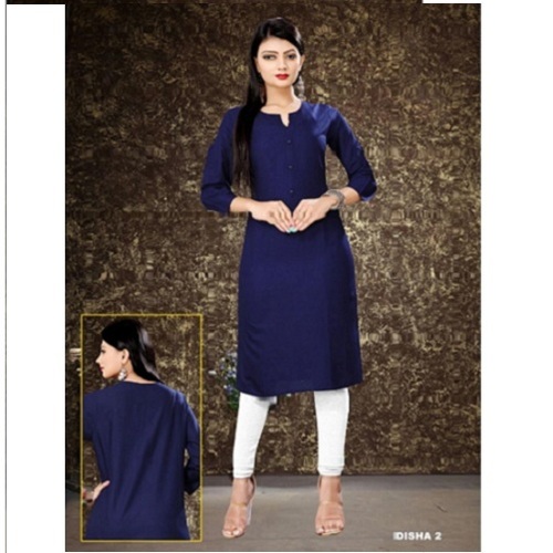 Carbon Blue Fancy Kurti