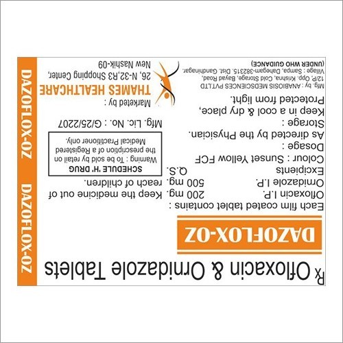 Ofloxacin & Ornidazole Tablet