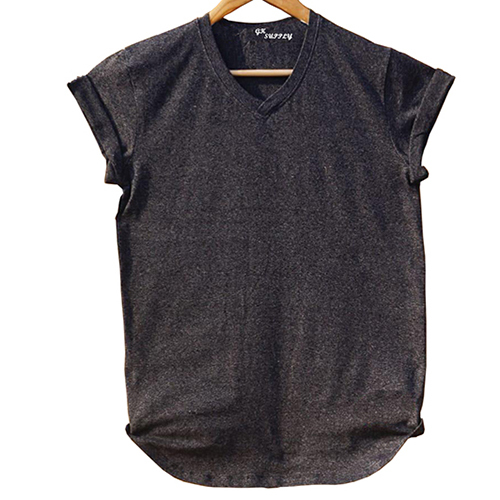 GREY T-SHIRT -003 By GK SUPPLY CHAIN PRIVATE LIMITED