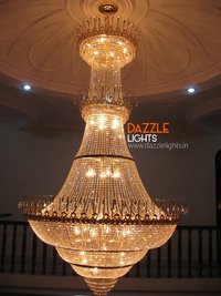 BRASS HANGING CHANDELIER