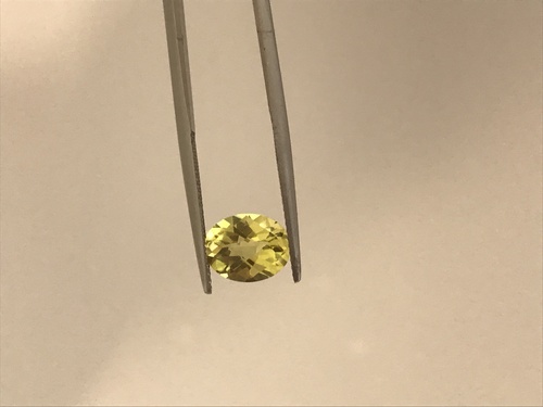 Lemon Quartz Cut Stone