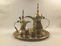 Arabic Islamic Copper Brass Dallah Coffee