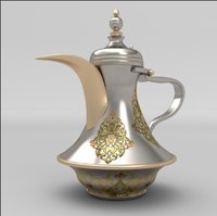 White Arabic Coffee Pot