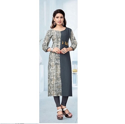 Grey Stylish Kurti