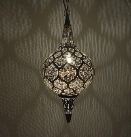 Silver Moroccan Lantern