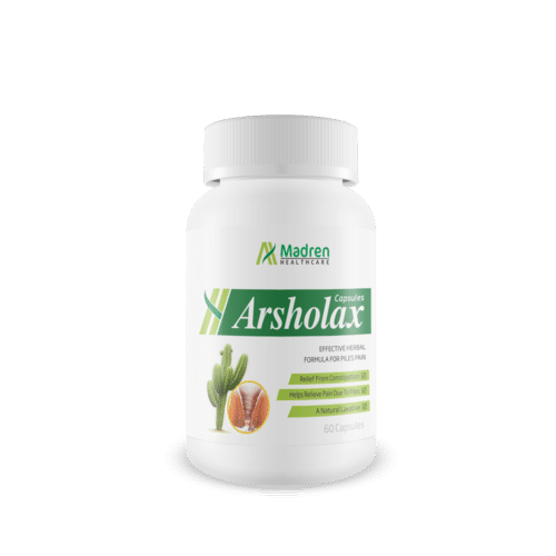 Arsholax Capsules Age Group: For Adults