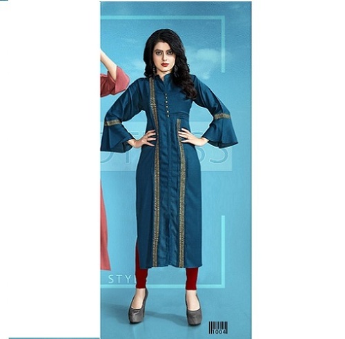 Blue Modern Kurti