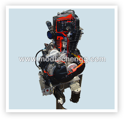 CUT-SECTION MODEL OF SINGLE CYLINDER PETROL ENGINE (FOUR STROKE)