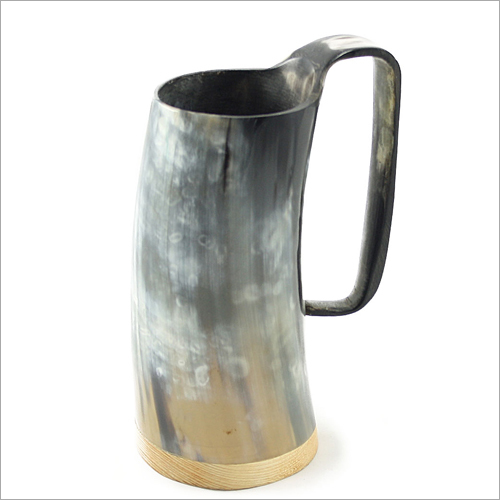 Glossy Horn Mug