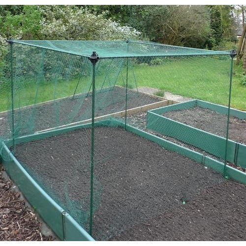 Outdoor Anti Bird Net - Nylon Material, 10ft x 100ft Size, Green Color | Waterproof and Heat Resistant with Easy Installation