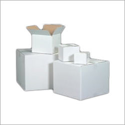 Square White Packaging Box