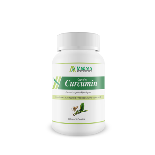 Curcumin Capsules Age Group: For Adults