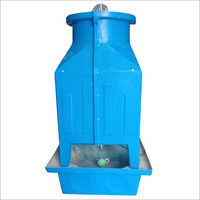 Frp Cooling Tower - Frp Coil, Water Cooling, Energy Efficient Motor, 3 Phase Power Supply , 1-year Warranty, Durable Plastic Nozzle