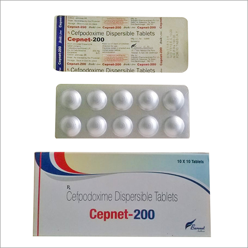 Cefpodoxime Dispersible Tablets