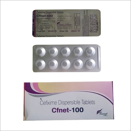 Cefixime Dispersible Tablets