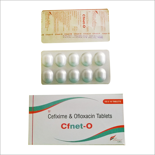 Ofloxacin Tablets - Pharmaceutical Grade, 200mg, Round 10mm | Treats Infections, Stops Bacteria Growth, Blister Pack 10 Tablets