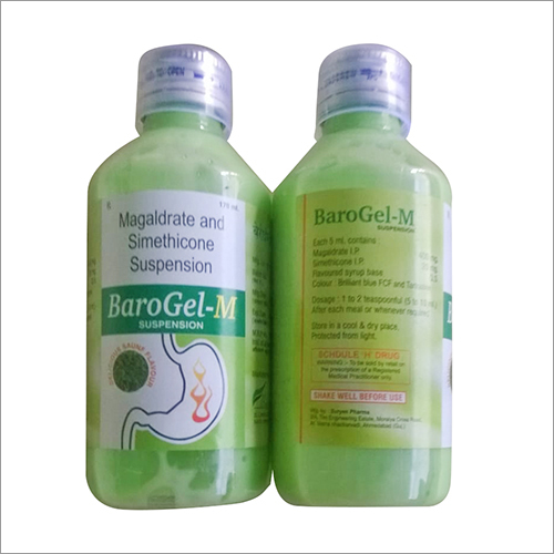Magaldrate Suspension - PET Bottle 100ml Green | Fast Relief Acid Control Heartburn Relief Pleasant Taste