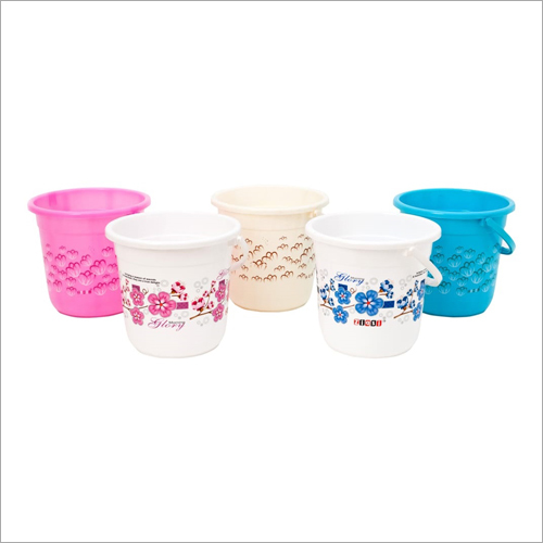 Plastic Printed Buckets