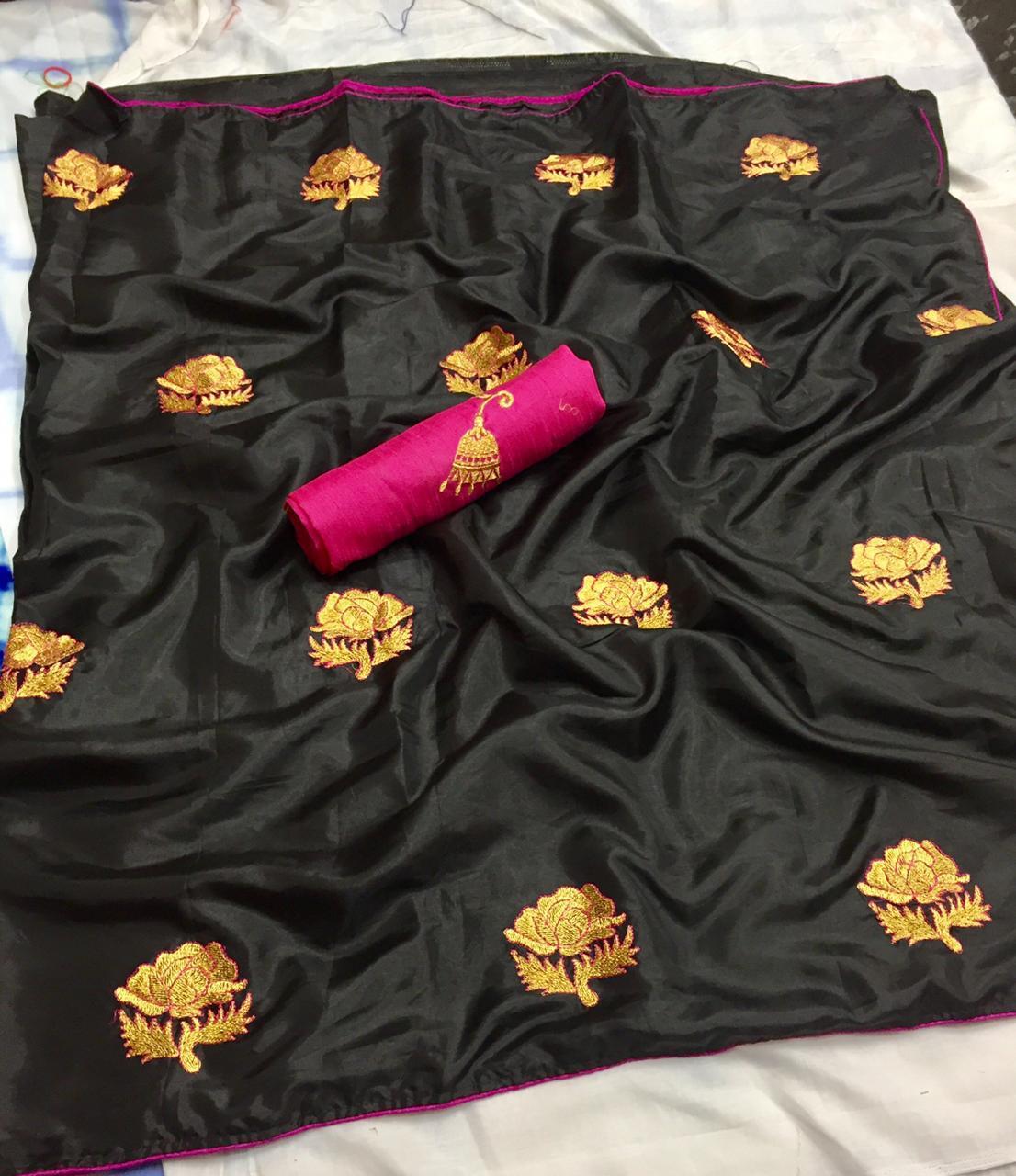 Fancy Paper Silk Saree