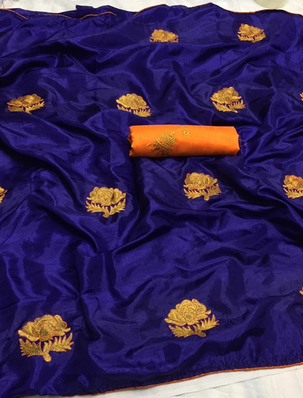 Fancy Paper Silk Saree