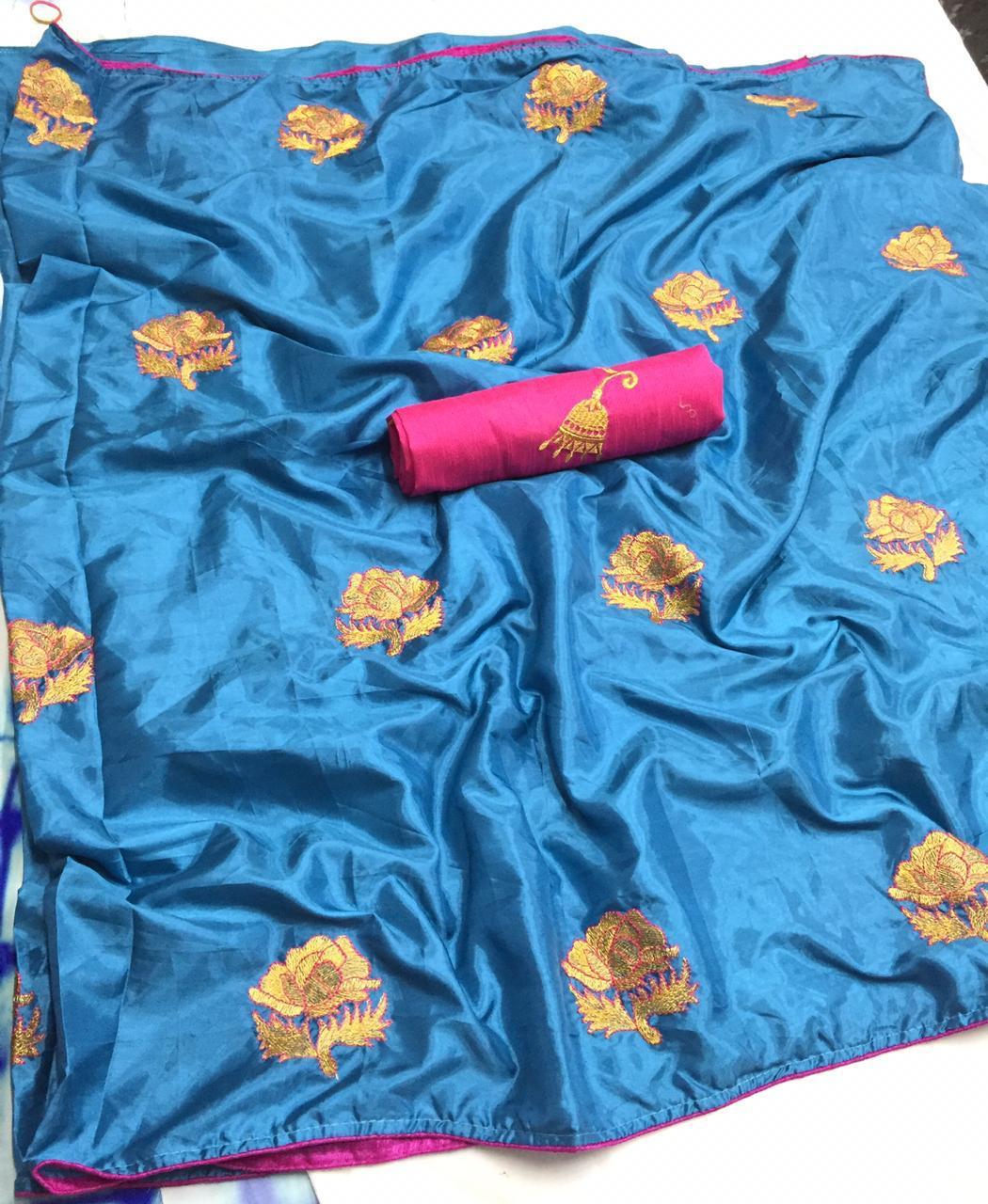 Fancy Paper Silk Saree