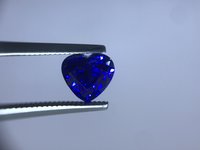 Blue Sapphire Heart Shape