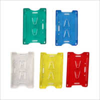 Pvc Card Holder - Pvc Material, 54 X 86 Mm Size, Standard Color, Vertical & Horizontal Usage | Durable, Lightweight, Easy To Install For Office & School