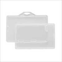 Rigid Plastic Card Holder - Plastic Material, 2 X 4 Inch Size, Available In Any Color | Easy To Install, Ideal For Office And School Use