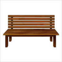 Wooden Bench Application: Garden